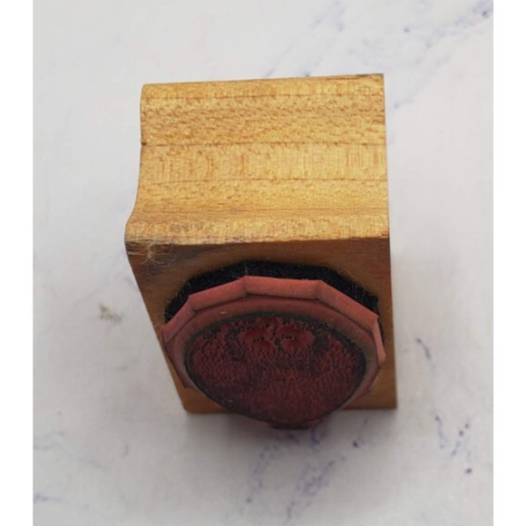 The Stamp Pad Small Water Balloon Wood Mounted Rubber Stamp - Picture 2 of 7